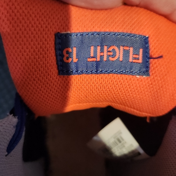 Nike Flight 13 Mid Deep Royal Atomic Red - Picture 8 of 10